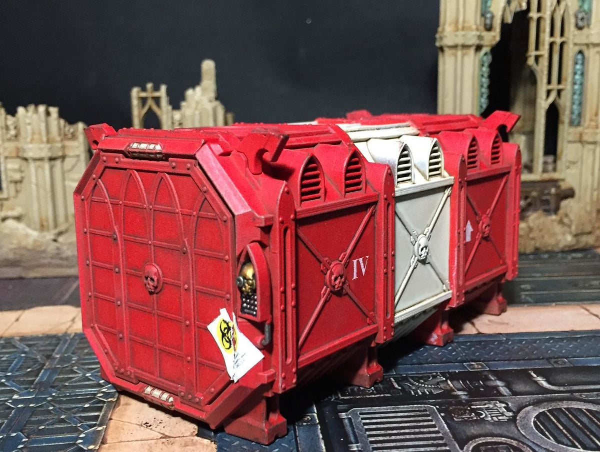 Warhammer 40k - Kampfzone Manufactorum: Gepanzerte Munitorum-Container