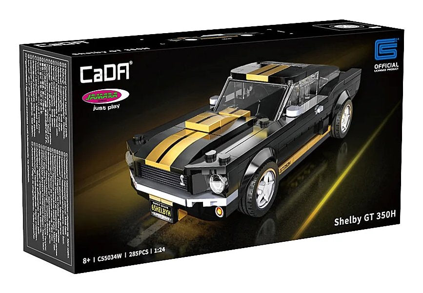 Jamara Cada Shelby Gt350 1:24 Bricks Negro 8+