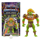 Figura De Juguete Mattel Masters Of The Universe Origins Turtles Of Grayskull Michelangelo Hth13
