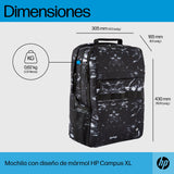 EAN 0197192501252 - HP Campus XL Marble Stone Backpack 40,9 cm (16.1") Negro, Gris imagen 5