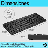 EAN 0196548516216 - HP 355 Compact Multi-Device Keyboard teclado Hogar Negro imagen 5