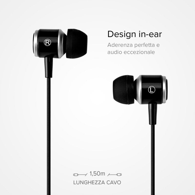 Auriculares Magneticos Sbs Teeartyck Negro Tipo C Con Microfono
