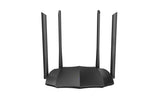 Router Inalámbrico Tenda Ac8 Doble Banda 5/2.4ghz 1*Wan 10/100/1000mbps 3*Lan 10/100/1000mbps  4*6dbi Antenas Externas Doble Banda