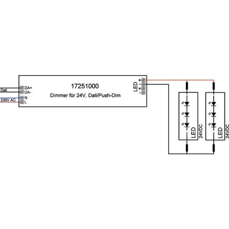 Brumberg 17251000 Netzgerät Rechte. Ws Dali 80w 230v