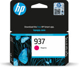 EAN 0196786147555 - HP 937 Magenta Original Ink Cartridge cartucho de tinta 1 pieza(s) Rendimiento estándar imagen 1