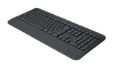 Logitech Signature K650 Teclado Inalámbrico Bluetooth 5.1 Azerty Alemán Grafito