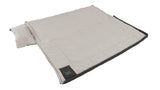 Outwell Contour Prime Sleeping Bag, Left Zipper, Dark Grey
