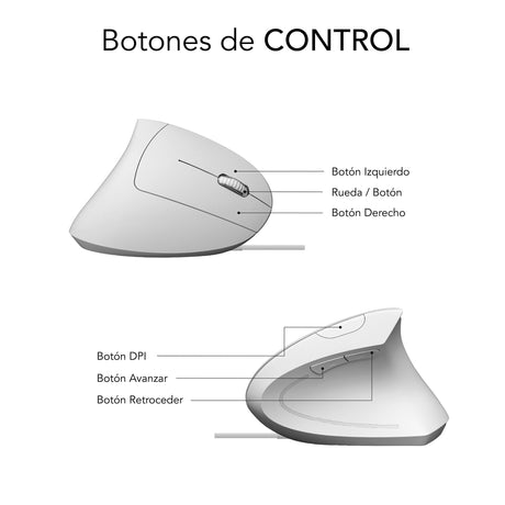 EAN 8436586743048 - SUBBLIM SUBMO-EDGVU02 ratón Universal mano derecha USB tipo A Óptico 1600 DPI imagen 5
