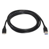 EAN 8436574700428 - AISENS A105-0043 cable USB USB 3.2 Gen 1 (3.1 Gen 1) 1 m USB A Micro-USB B Negro imagen 2
