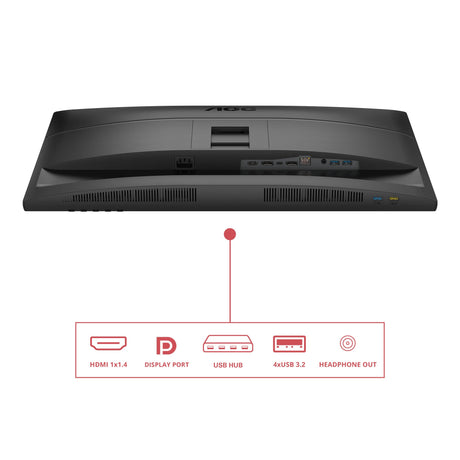 EAN 4038986182805 - AOC 27E4CV pantalla para PC 68,6 cm (27") 1920 x 1080 Pixeles Full HD LED Negro imagen 4