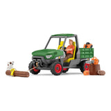 Figura Schleich Farm World Granjero Forestal Con Vehículo  42659