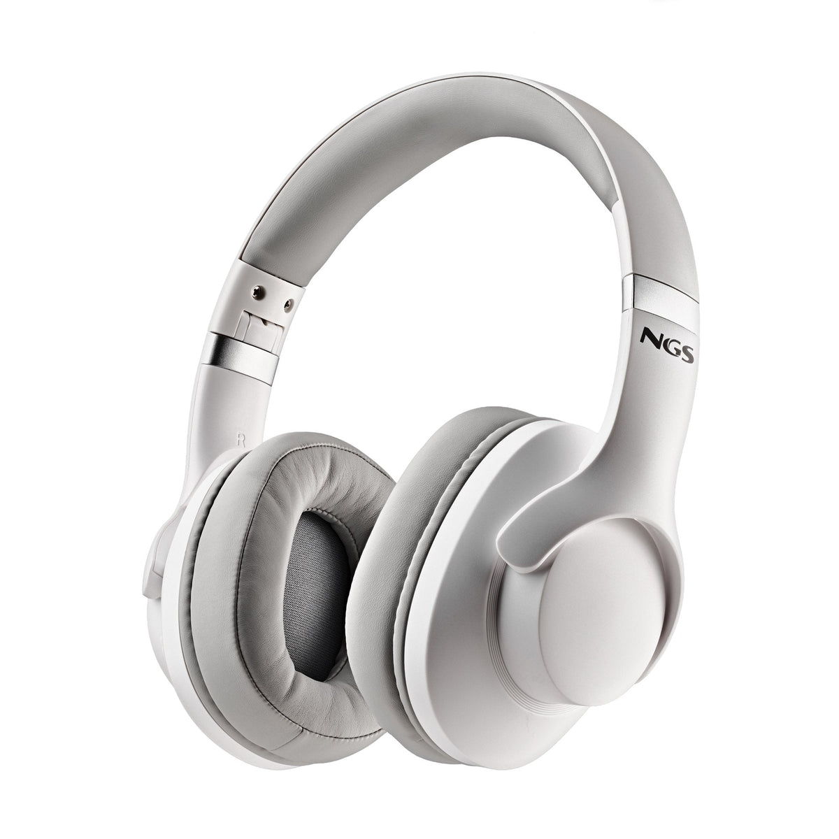 Auriculares Inalámbricos Ngs Artica Storm Con Micrófono Bluetooth Blancos