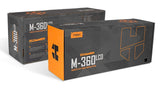 Refrigeracion Liquida Cpu  Nox M-360 Lcd 3xvent 120mm Pwm Argb Negro