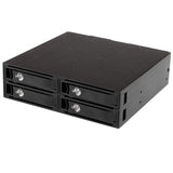 EAN 0065030859837 - StarTech.com SATSASBP425 panel bahía disco duro 13,3 cm (5.25") Bandeja para disco duro Negro imagen 1