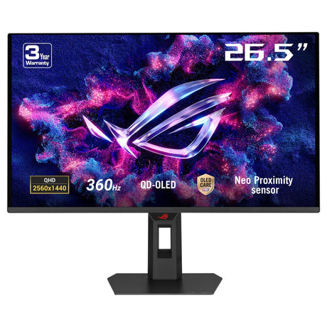 EAN 4711636206037 - ASUS ROG Strix OLED XG27AQDNG pantalla para PC 67,3 cm (26.5") 2560 x 1440 Pixeles Quad HD QD-OLED Negro imagen 1