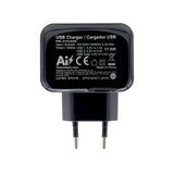 Aisens Cargador Usb 17w 5v/3.4a - 2xusb Con Control Ai - Negro