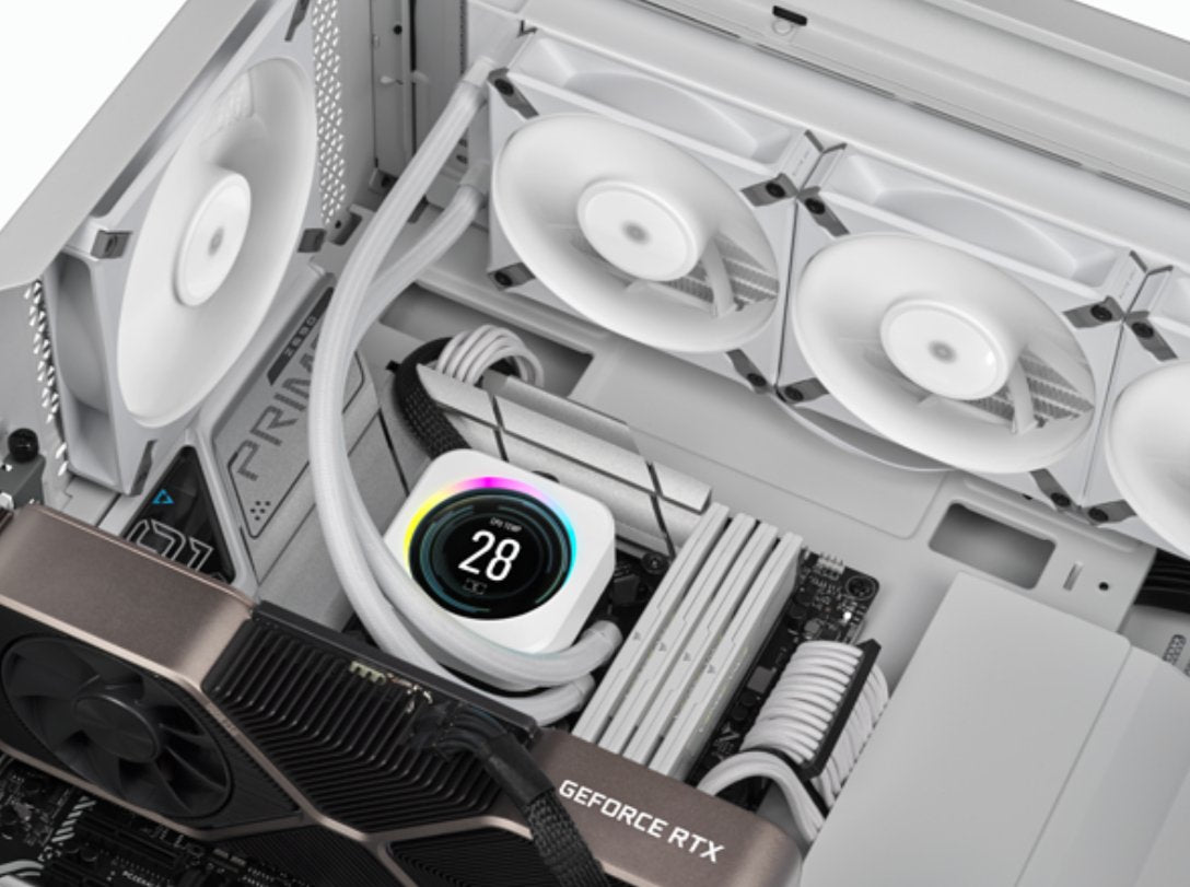 Ventilador Corsair 120*120*25 Af120 Elite Fluid Dynamic White