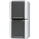 Jung 822 W Ap Wd-Doppel-Steckdose Senkrecht