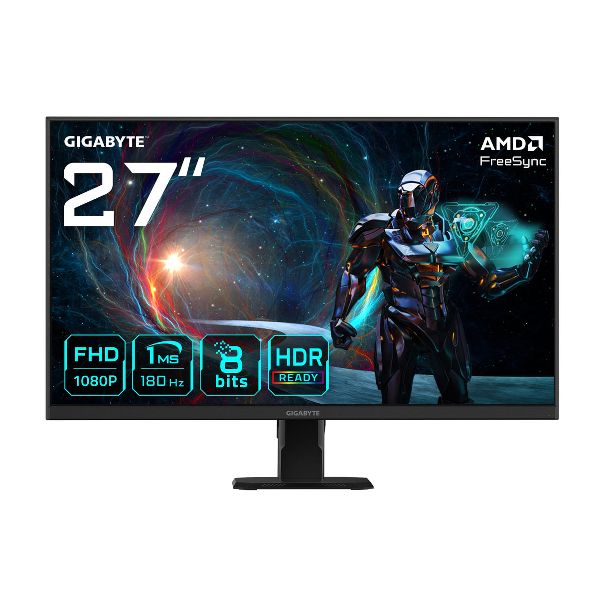 EAN 4719331859893 - GIGABYTE GS27FA pantalla para PC 68,6 cm (27") 1920 x 1080 Pixeles Full HD LCD Negro imagen 1