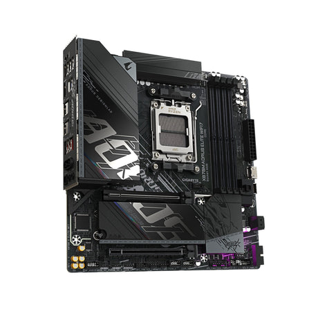 EAN 4719331874346 - GIGABYTE X870M AORUS ELITE WIFI7 AMD X870 Zócalo AM5 micro ATX imagen 4