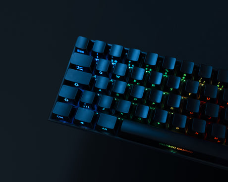 EAN 7333048053602 - Deltaco Gaming GAM-100-DE teclado Juego USB + RF Wireless + Bluetooth QWERTZ Alemán Negro imagen 7