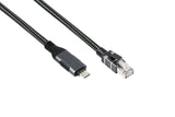 Good Connections Ethernet-Cable Usb-C Rj45, Antracita, 0,5m