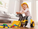 Big Big-Power-Worker Maxi-Loader, Vehículo Para Niños Amarillo / Gris