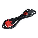 Cable Extension C13 A C14  1 M Negro Iec Lock Dual Locking Pc3601 Act