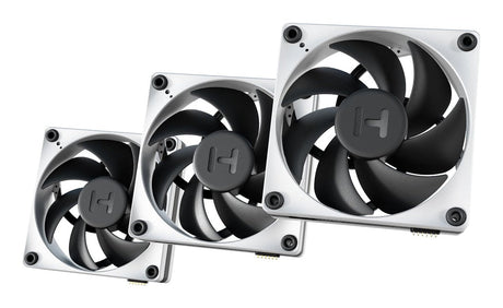 EAN 1220000350670 - HYTE THICC FP12 Procesador Ventilador 12 cm Negro, Blanco 3 pieza(s) imagen 1