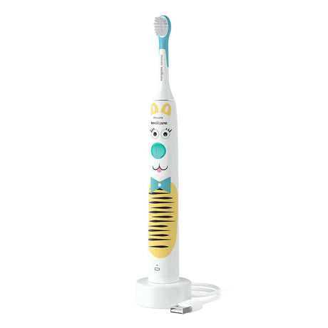 EAN 8720689006934 - Philips HX3601/01 cepillo eléctrico para dientes Niño Cepillo dental sónico Azul, Blanco imagen 1