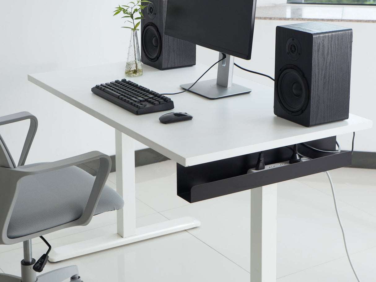 Equip 650863 Organizador De Cables Escritorio Bandeja De Cables Negro 1 Pieza(S)