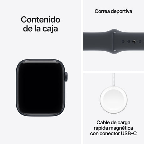EAN 0195950431261 - Apple Watch SE (3nd generation) 4,52 cm (1.78") OLED 44 mm Digital 368 x 448 Pixeles Pantalla táctil 5G N imagen 8