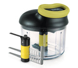 Tefal 5-Sekunden Zerkleinerer, Maxi-Kit Mit 4 Klingen (Negro/Verde, Manuell, 900ml) K13210