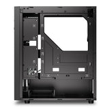 Caja Pc Sharkoon Rgb Wave 2xusb3.0 Rgb Sin Fuente Negro