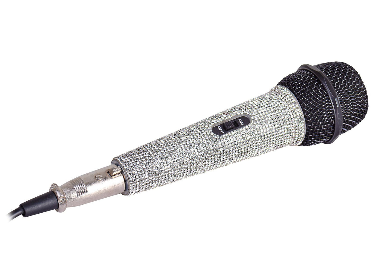 Micrófono Dinámico Unidireccional Efecto Diamante Con Cable Trevi Em 30 Star