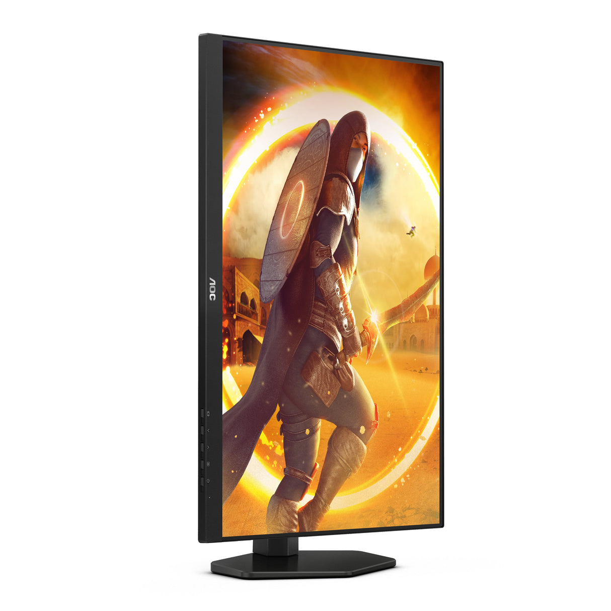 Monitor Aoc 27" Q27g4xn Gaming Negro (Mate)/Gris, Qhd, Fast Va, Adaptive-Sync, Panel De 180hz Q27g4xn