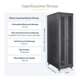 EAN 0065030871976 - StarTech.com RK4236BKB armario rack Rack o bastidor independiente Negro imagen 11