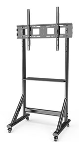 Techly Ica-Tr7412 Soporte Móvil Para Tv De 55-100 Hasta 120kg Con Estante Av Ajustable