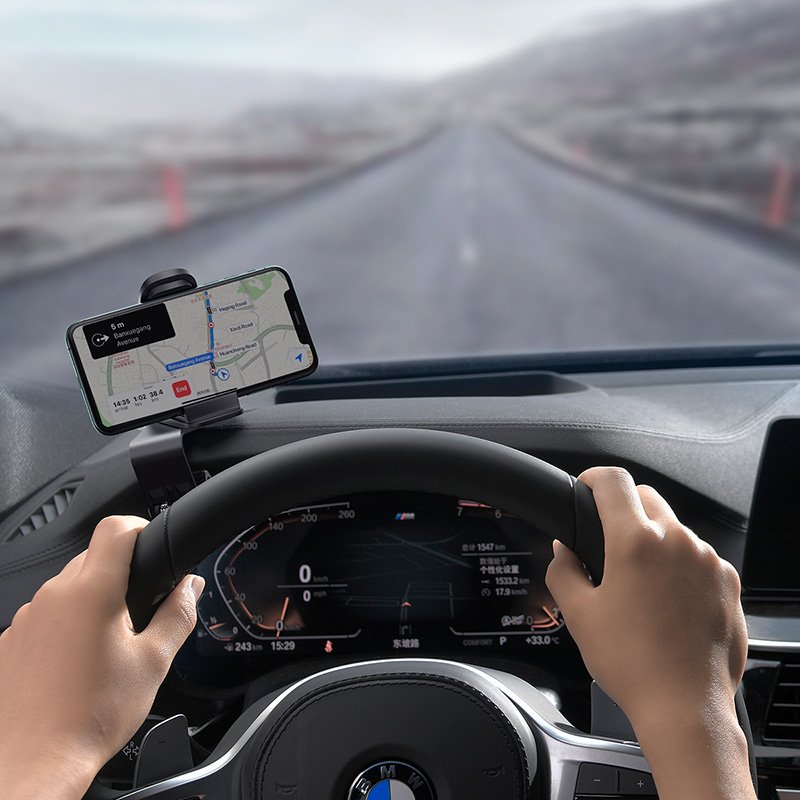 Baseus Car Mount Big Mouth Pro Series Holder (4,7 - 6,5 Inch) Black (Sudz-A01)
