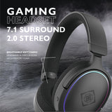 EAN 7333048060808 - Deltaco Gaming GAM-162 auricular y casco Auriculares Alámbrico Diadema Juego USB Tipo C Negro imagen 11