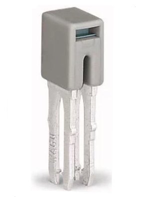 Wago 283-402 Brcker,Isoliert,Gris