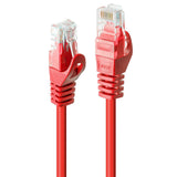 EAN 4002888481816 - Lindy 48181 cable de red Rojo 0,5 m Cat6 U/UTP (UTP) imagen 1
