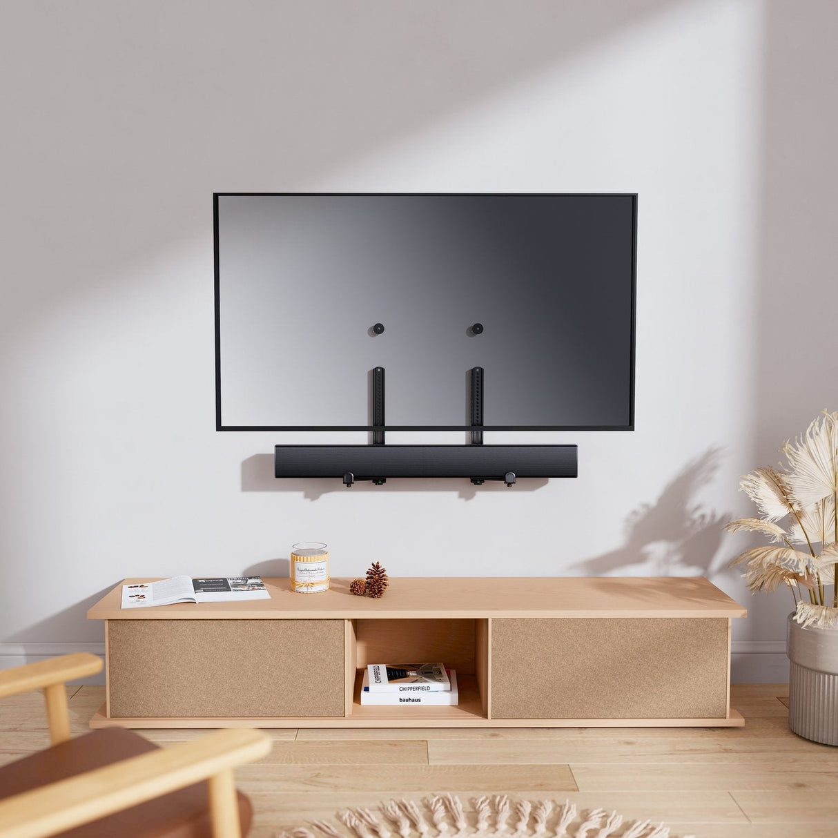 Aisens Soporte Universal Para Barra De Sonido - Negro