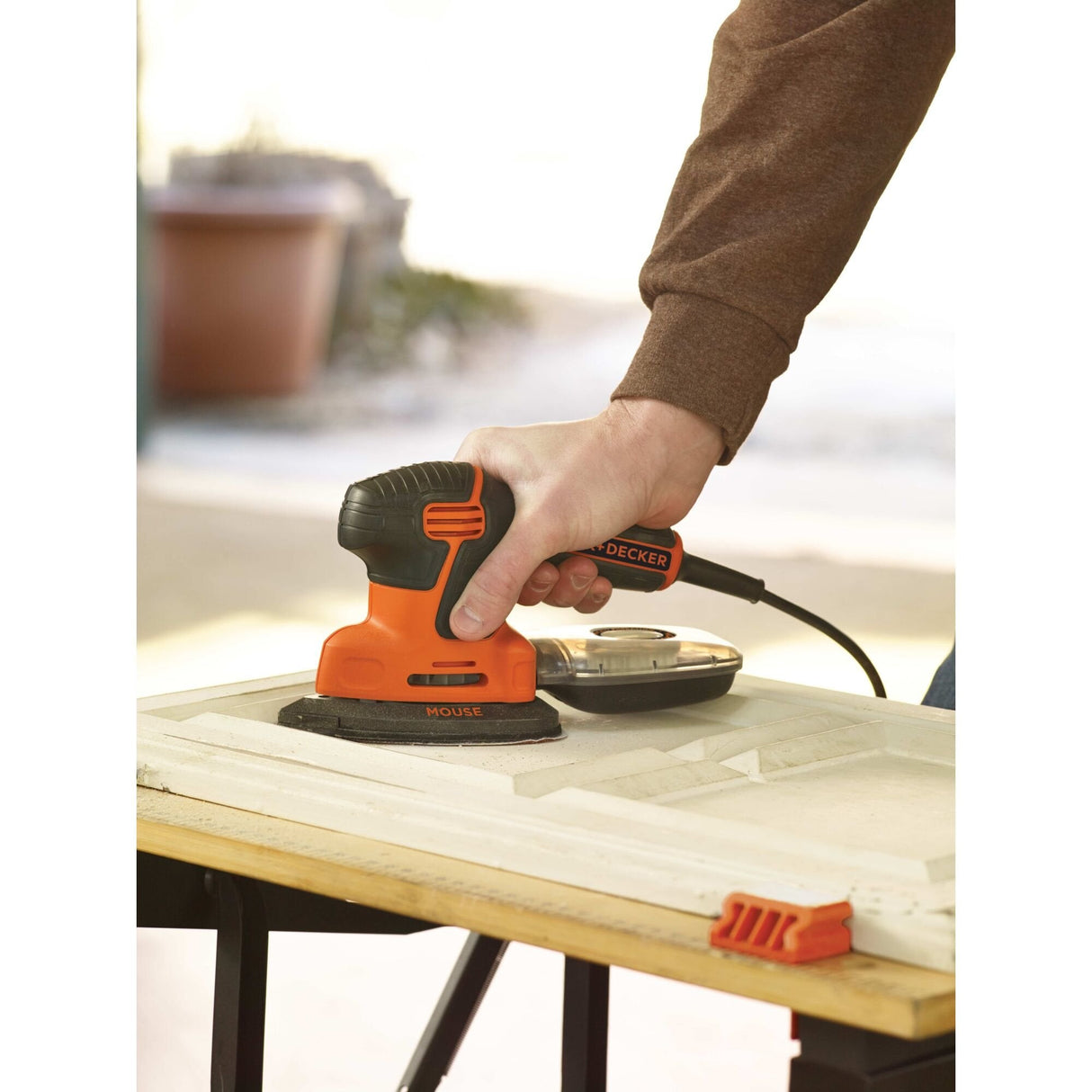 Lijadora De Detalle Mouse® 120w Ka2000-Qs Black+Decker