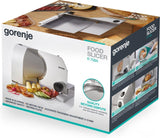 Gorenje R708a Food Slicer, Electric, Power 100 W, Stainless Steel