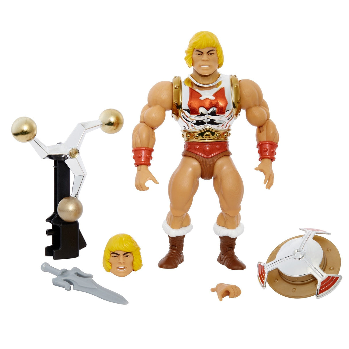 Masters Of The Universe Origins Deluxe Actionfigur (14 Cm) He-Man, Spielfigur Hdt22