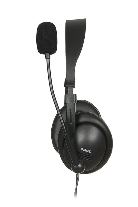 EAN 5903968680220 - iBox W1MV Auriculares Alámbrico Diadema Oficina/Centro de llamadas Negro imagen 2