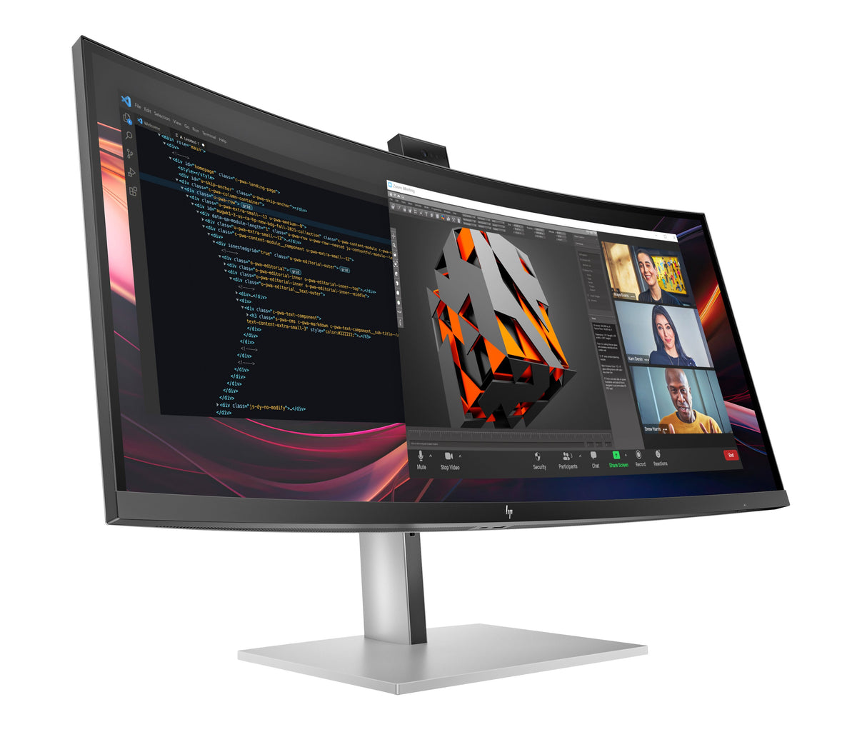 EAN 5715063476642 - HP Series 7 Pro 34 inch WQHD Conferencing Monitor - 734pm PVC Free pantalla para PC 86,4 cm (34") 3440 x  imagen 2