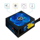 Tooq Xge Ii Fuente De Alimentacion Gaming 700w Atx 2.3 12v - Pfc Activo - Certificacion 80 Plus Bronze - Ventilador