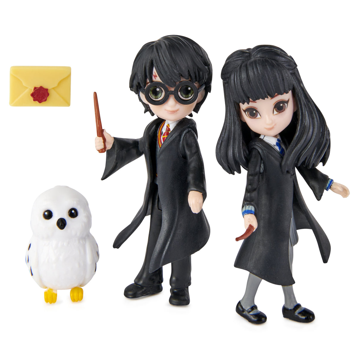 Spin Master Wizarding World Harry Potter - Juego De Amigos Con Figuras Coleccionables De Harry Potter Y Cho Chang, Figura De Juego 6061832